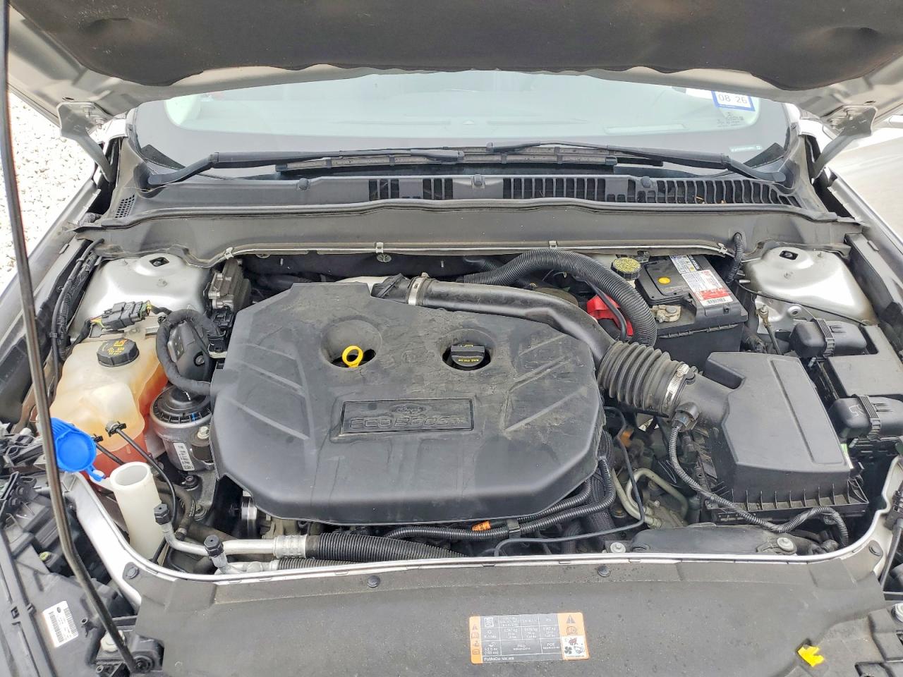 2014 Ford Fusion Titanium Серебряный vin: 3FA6P0K90ER169904