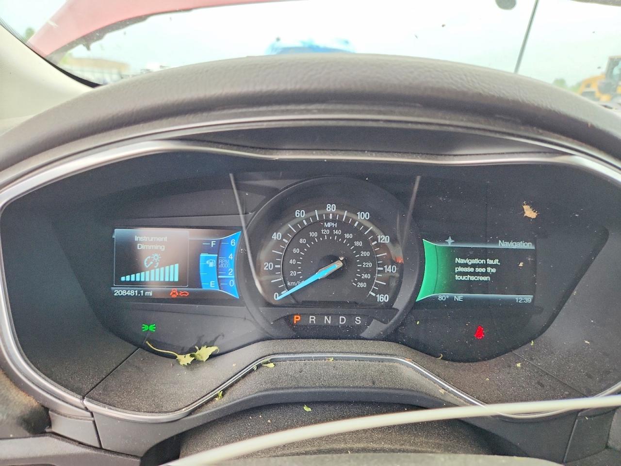 2014 Ford Fusion Titanium Красный vin: 3FA6P0K90ER199582