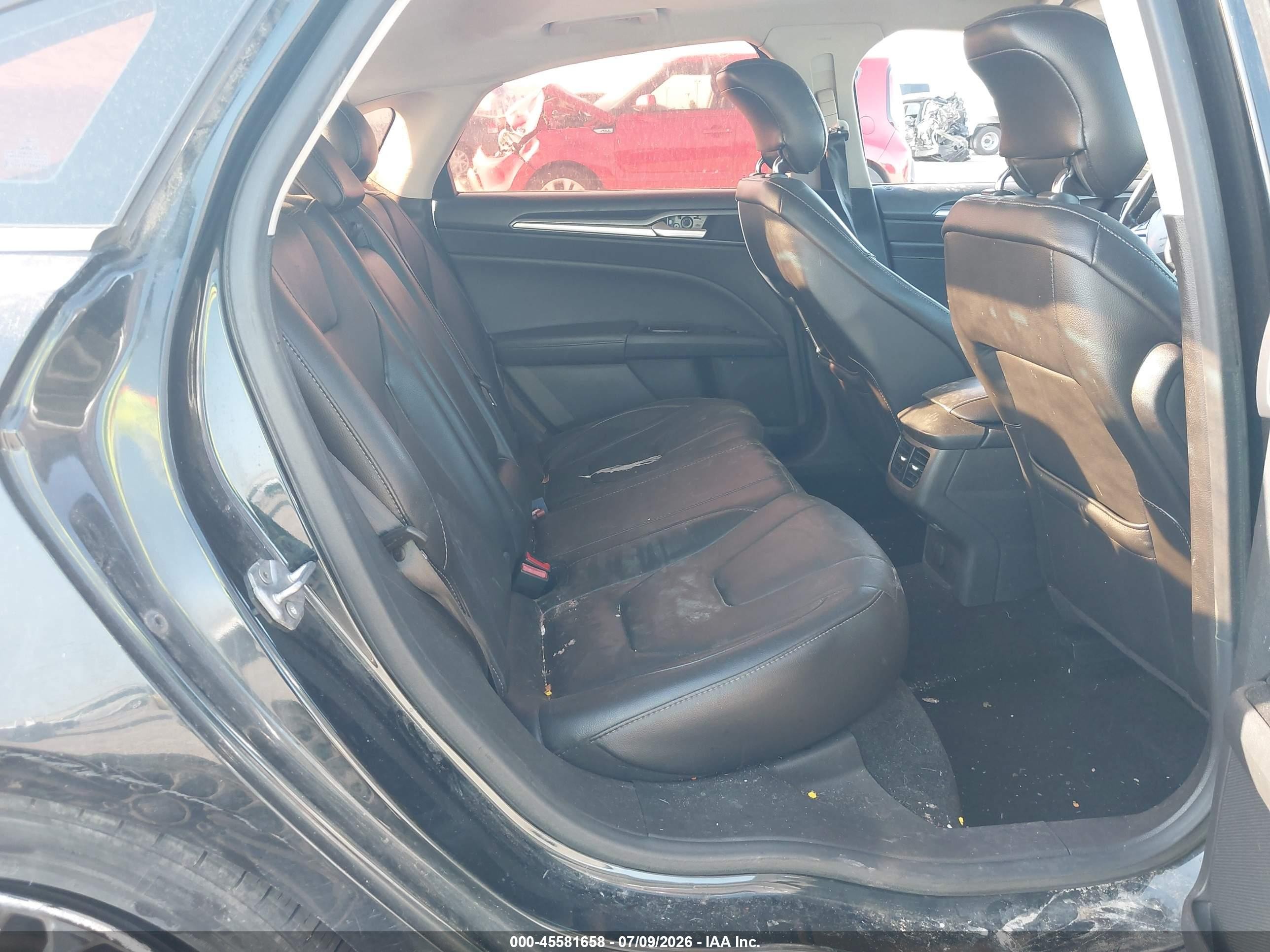 2014 Ford Fusion Titanium Black vin: 3FA6P0K90ER245508