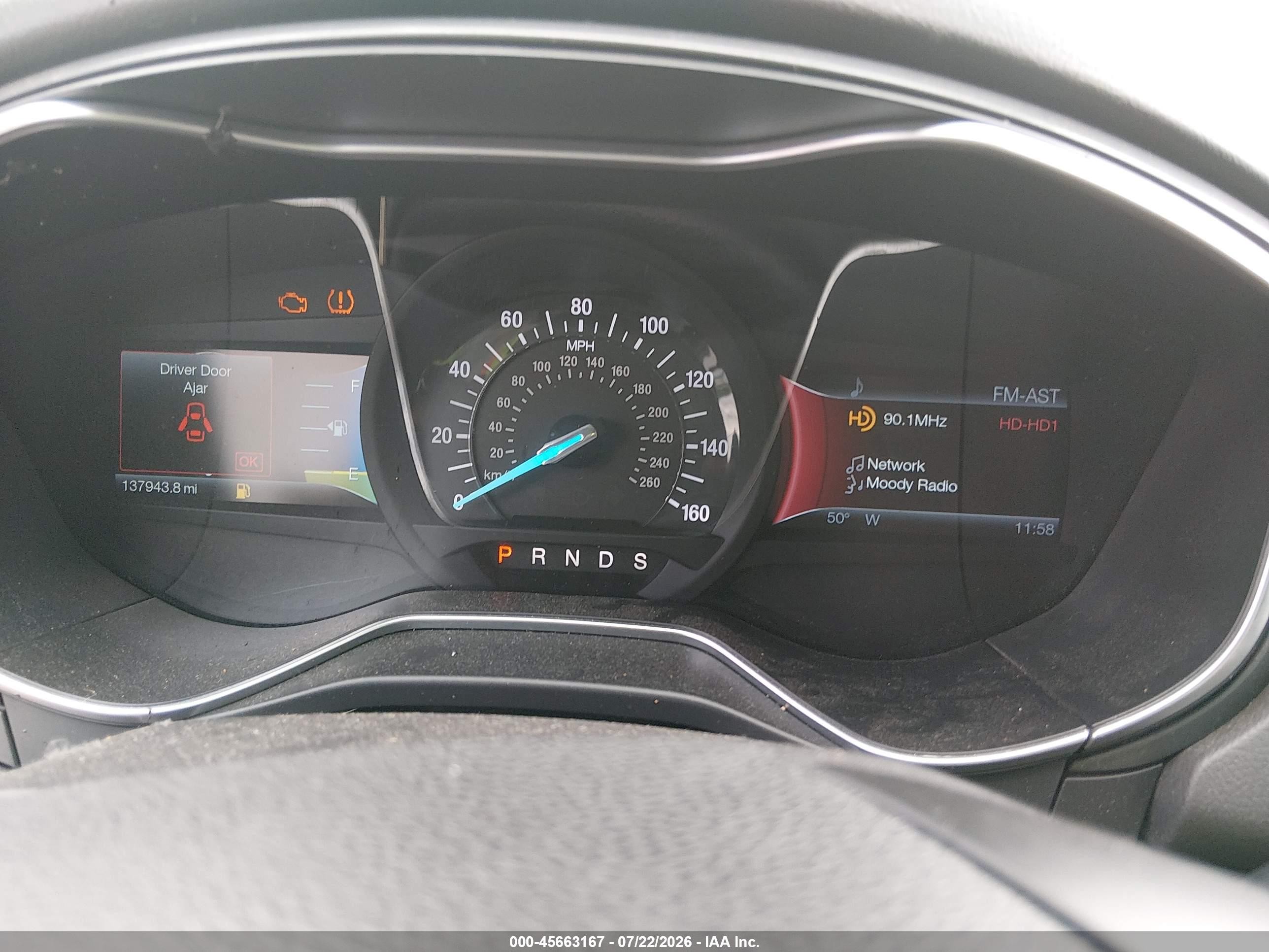 2014 Ford Fusion Titanium Белый vin: 3FA6P0K90ER255066