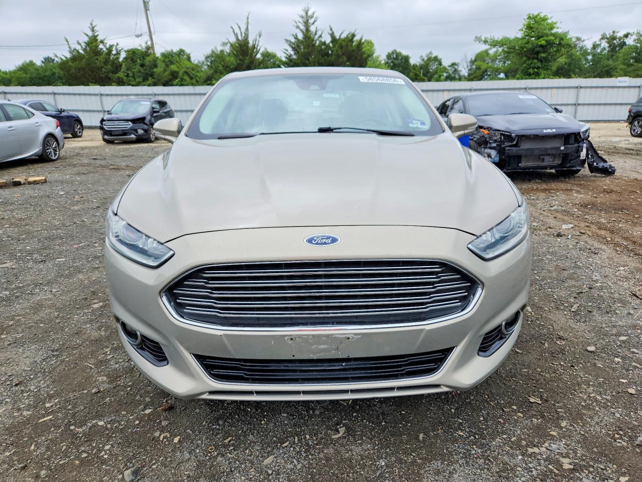 2015 Ford Fusion Titanium Gold vin: 3FA6P0K90FR123684