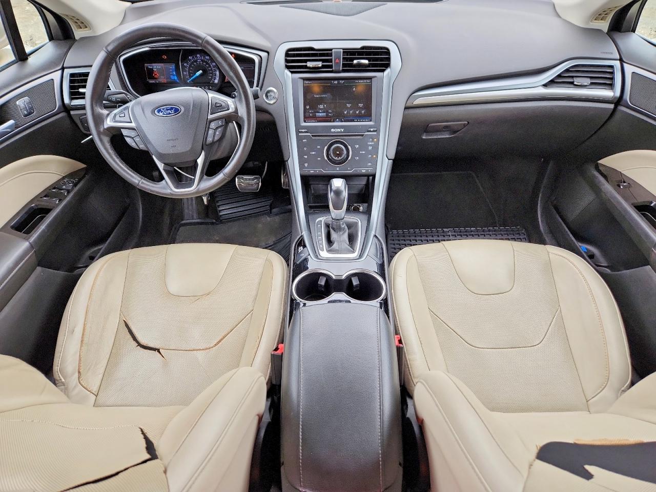 2015 Ford Fusion Titanium Gold vin: 3FA6P0K90FR123684