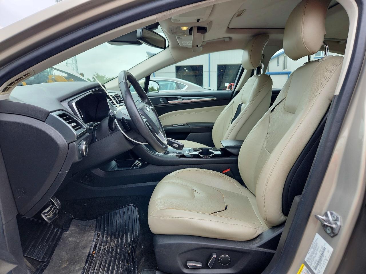 2015 Ford Fusion Titanium Gold vin: 3FA6P0K90FR123684