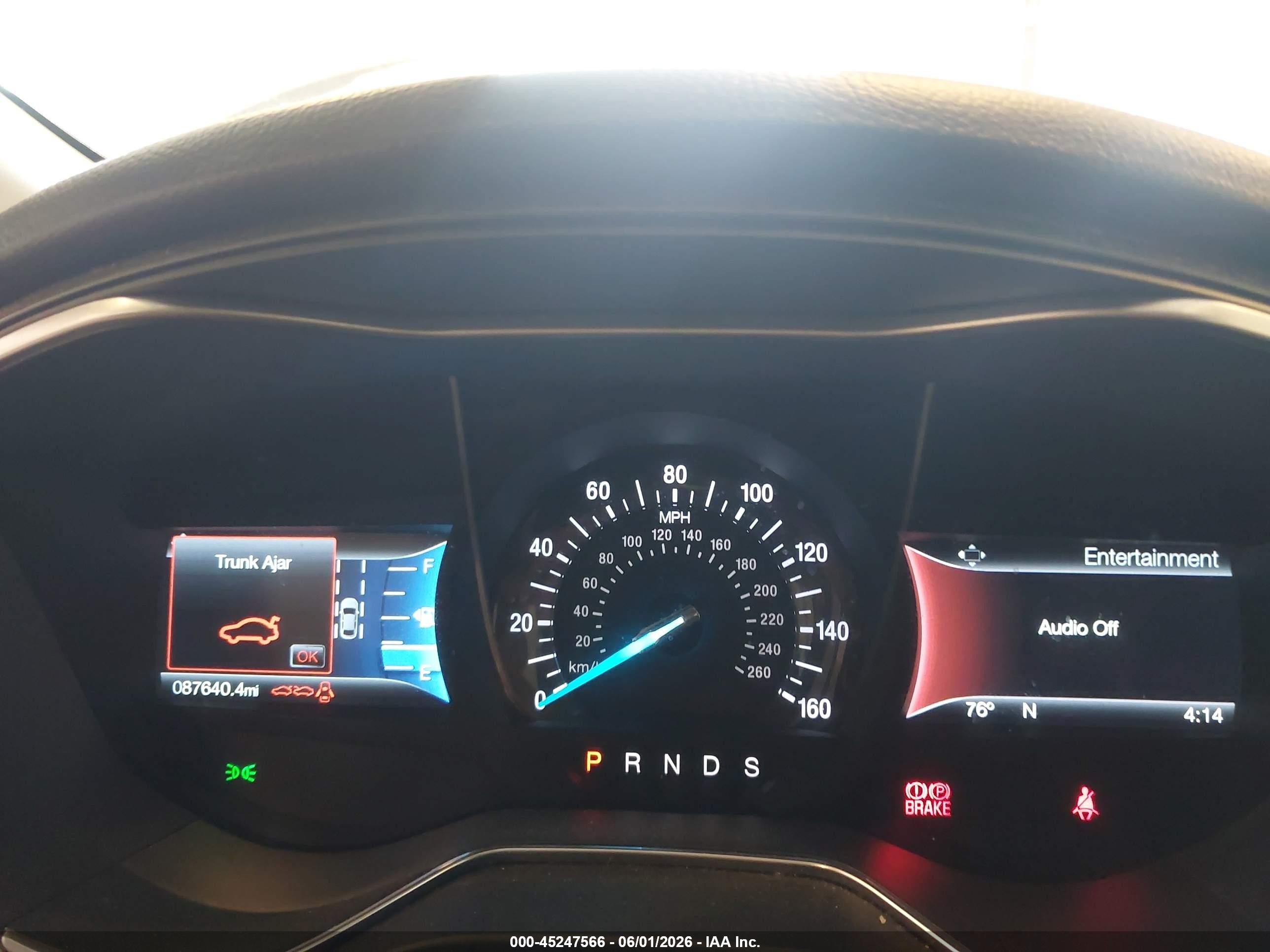 2017 Ford Fusion Titanium White vin: 3FA6P0K90HR175495
