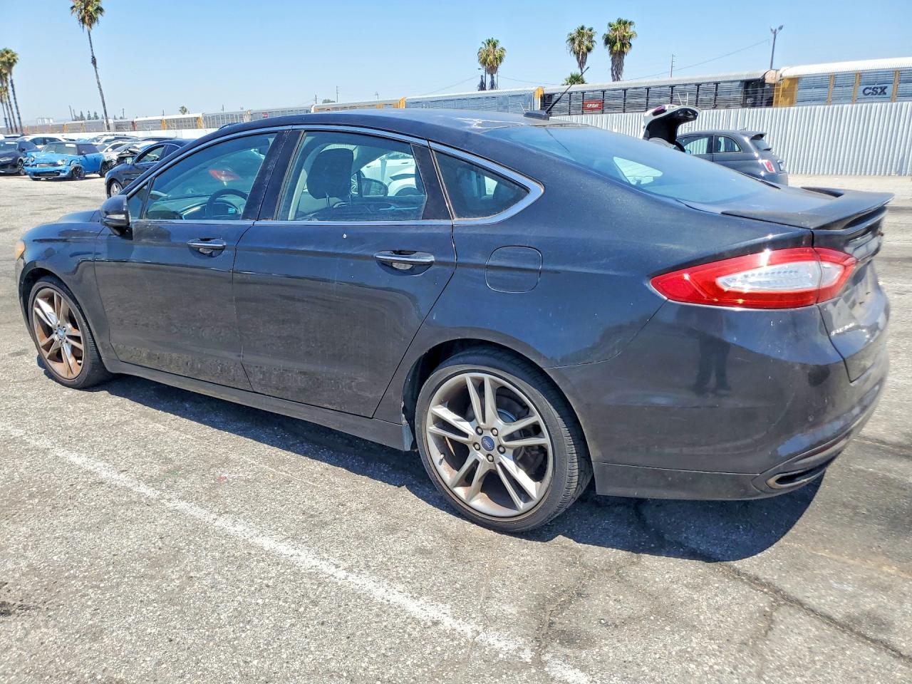 2013 Ford Fusion Titanium Black vin: 3FA6P0K91DR216033