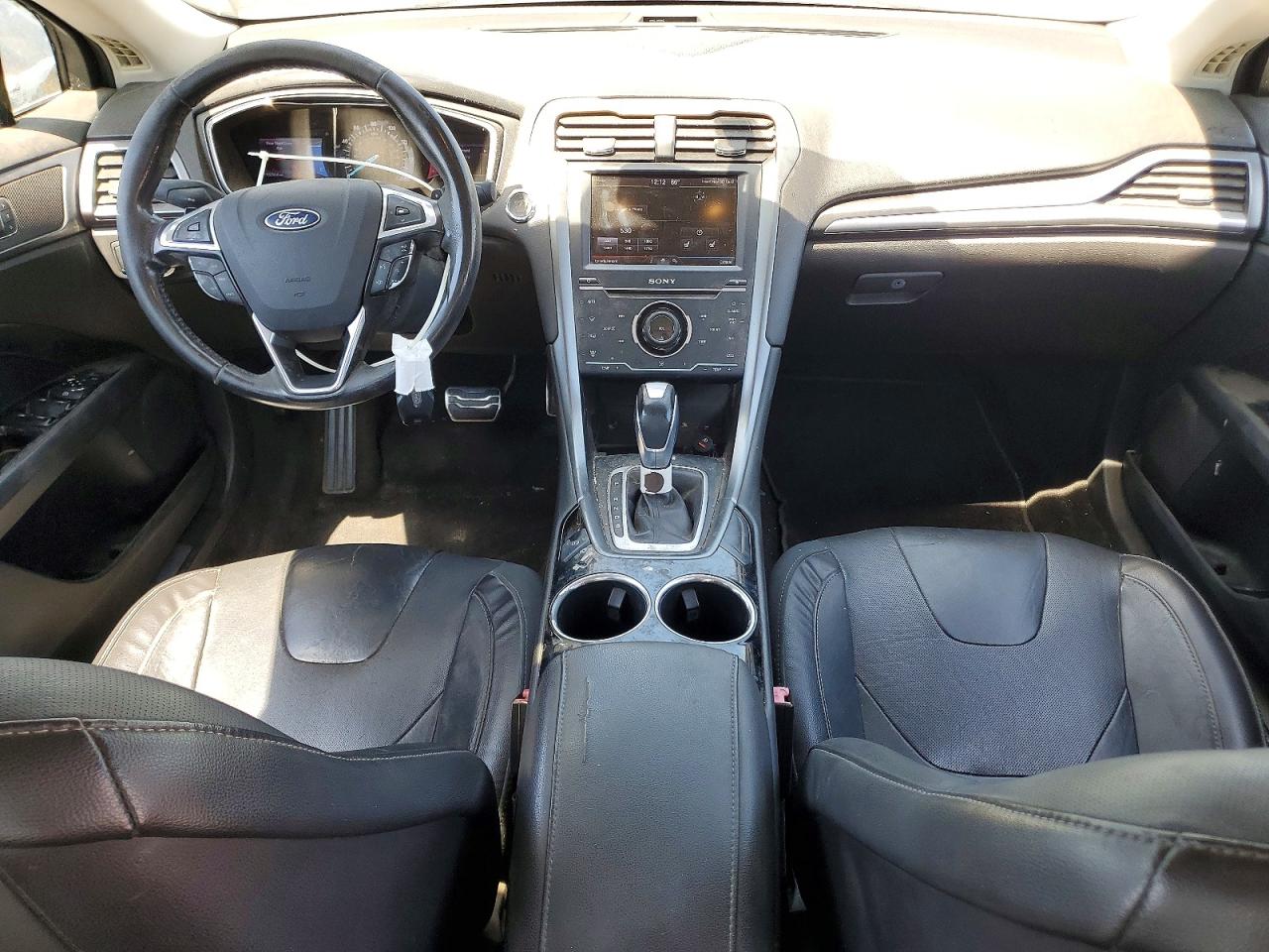 2013 Ford Fusion Titanium Black vin: 3FA6P0K91DR216033