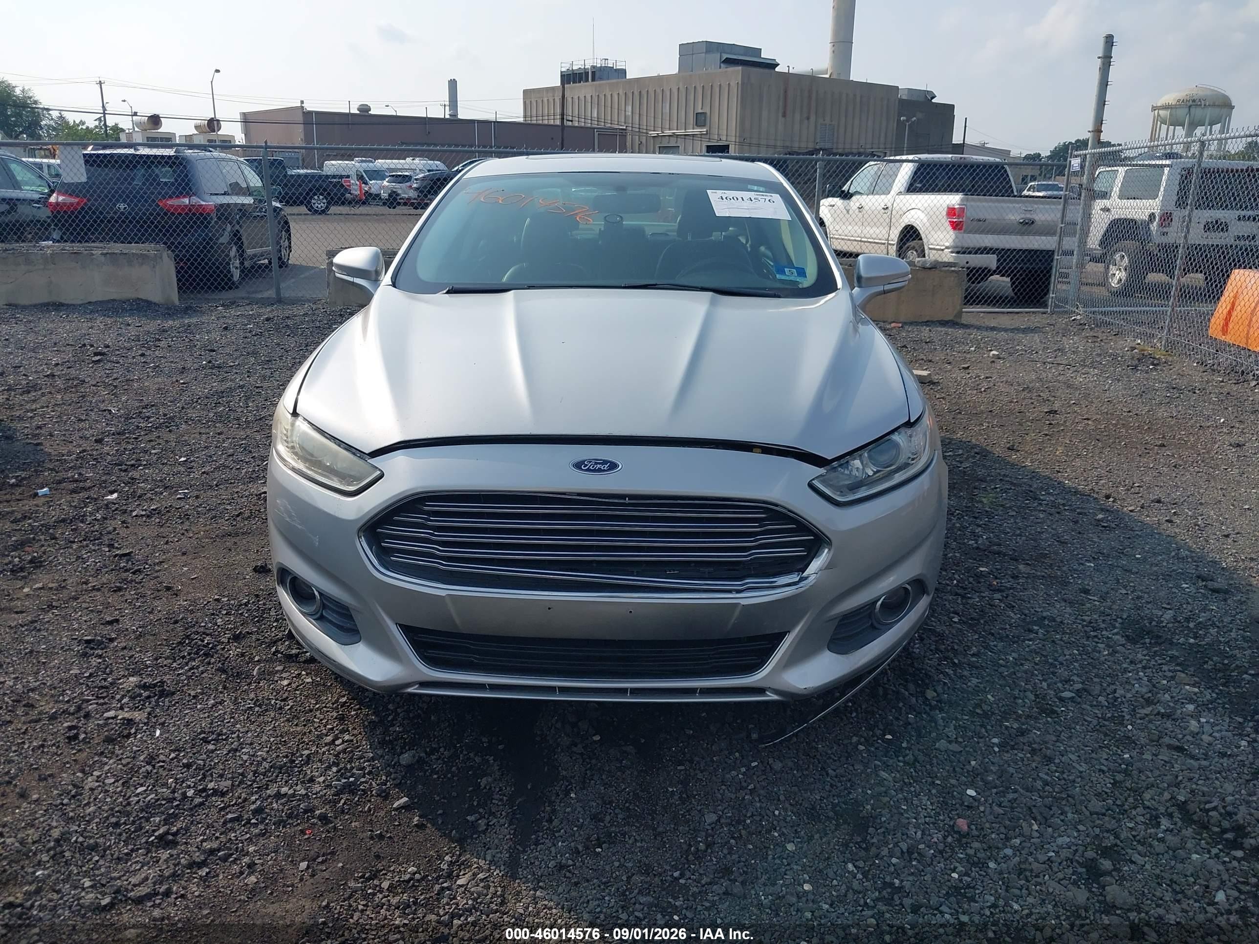 2013 Ford Fusion Titanium Silver vin: 3FA6P0K91DR278032
