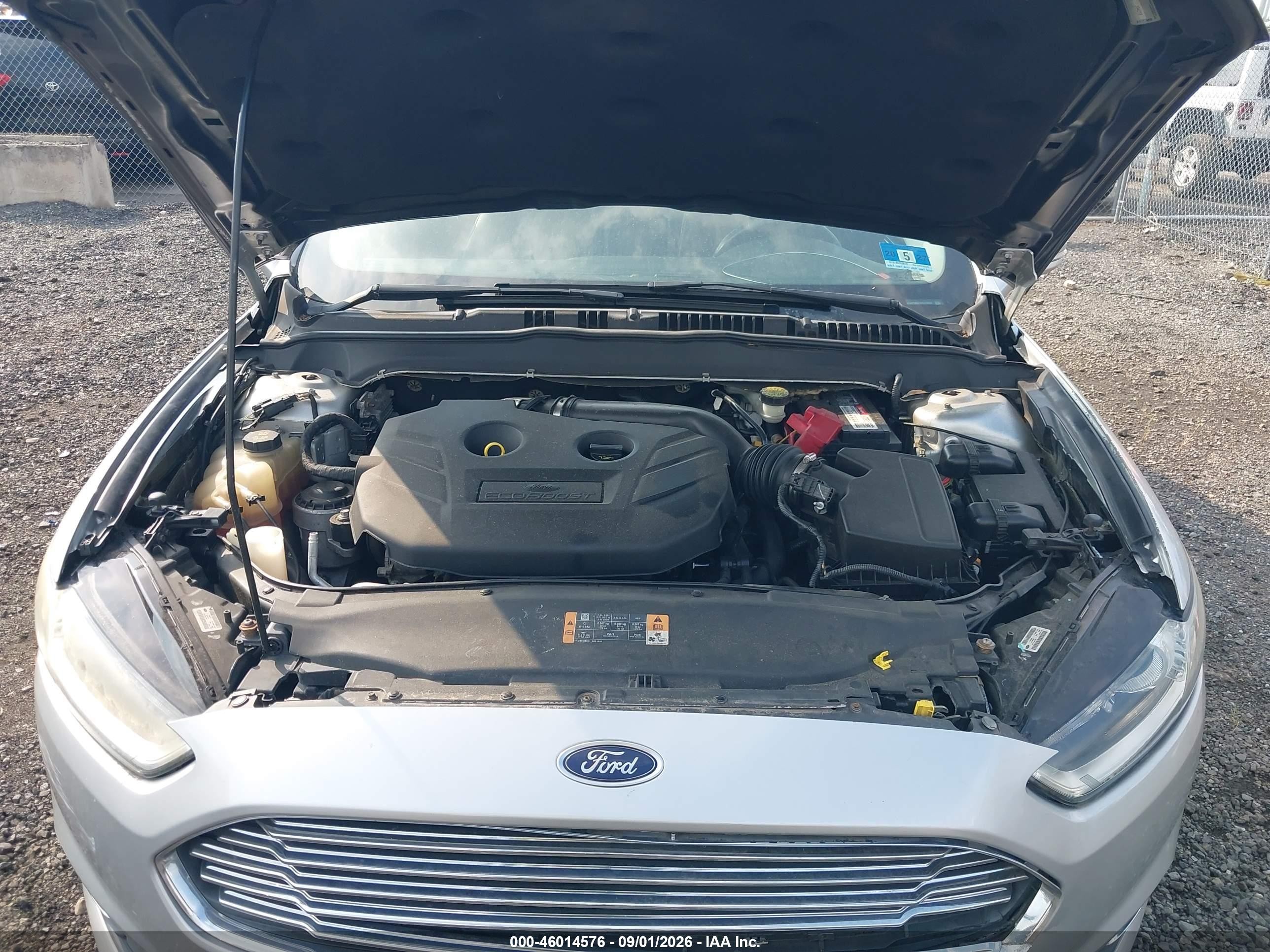 2013 Ford Fusion Titanium Silver vin: 3FA6P0K91DR278032
