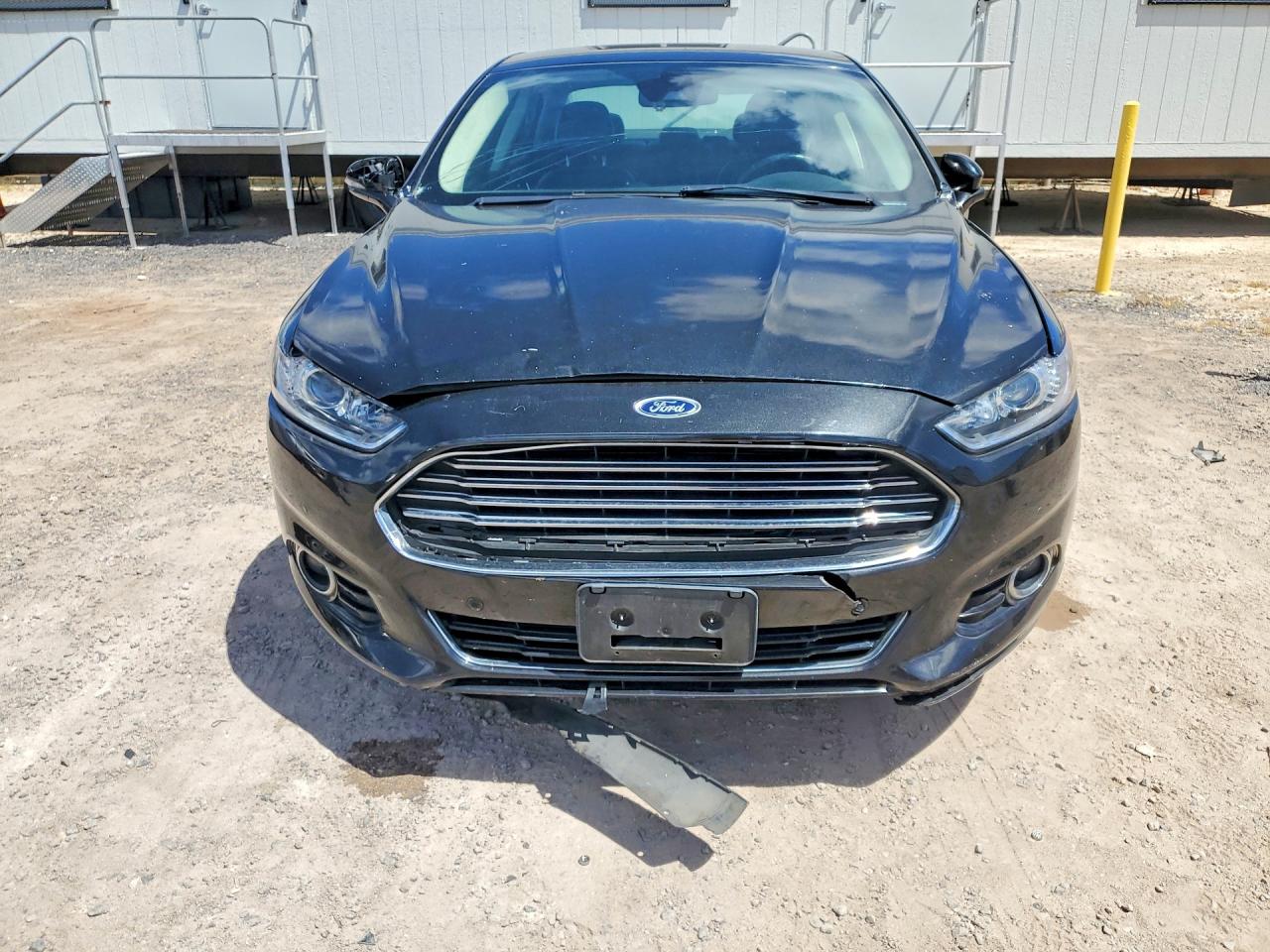 2013 Ford Fusion Titanium Black vin: 3FA6P0K91DR371584
