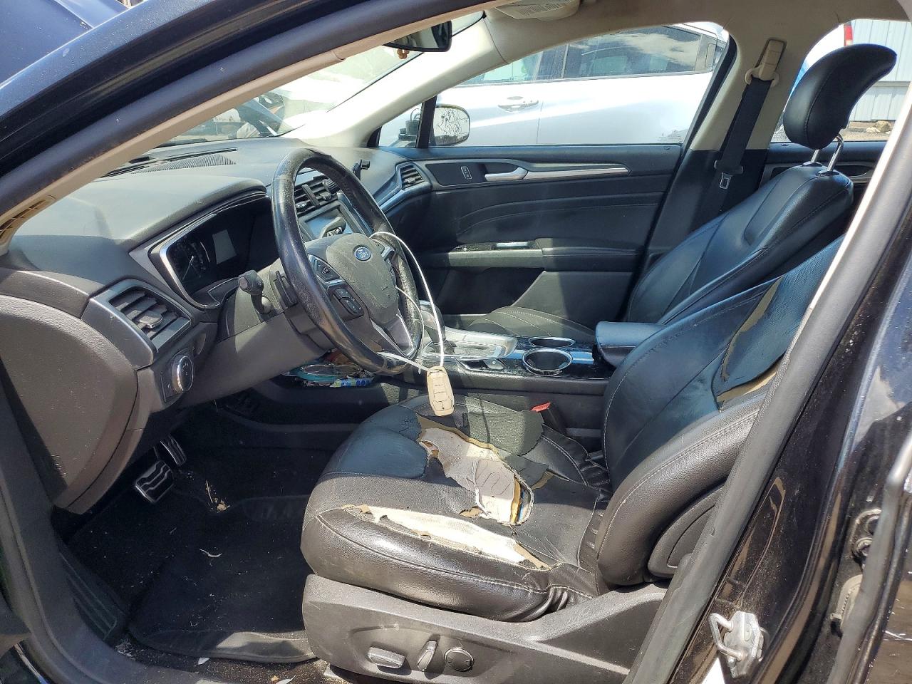 2013 Ford Fusion Titanium Black vin: 3FA6P0K91DR371584