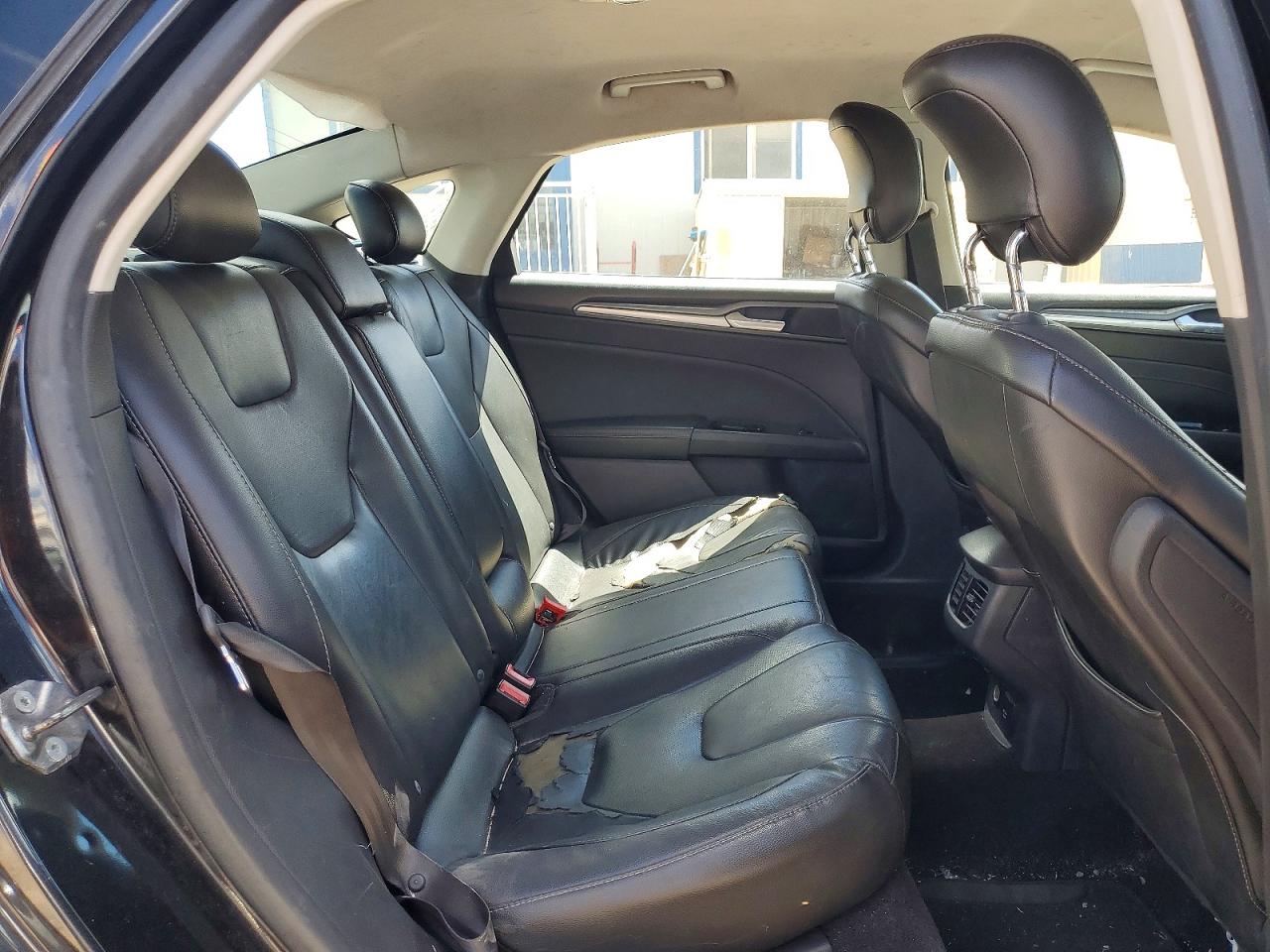 2013 Ford Fusion Titanium Black vin: 3FA6P0K91DR371584