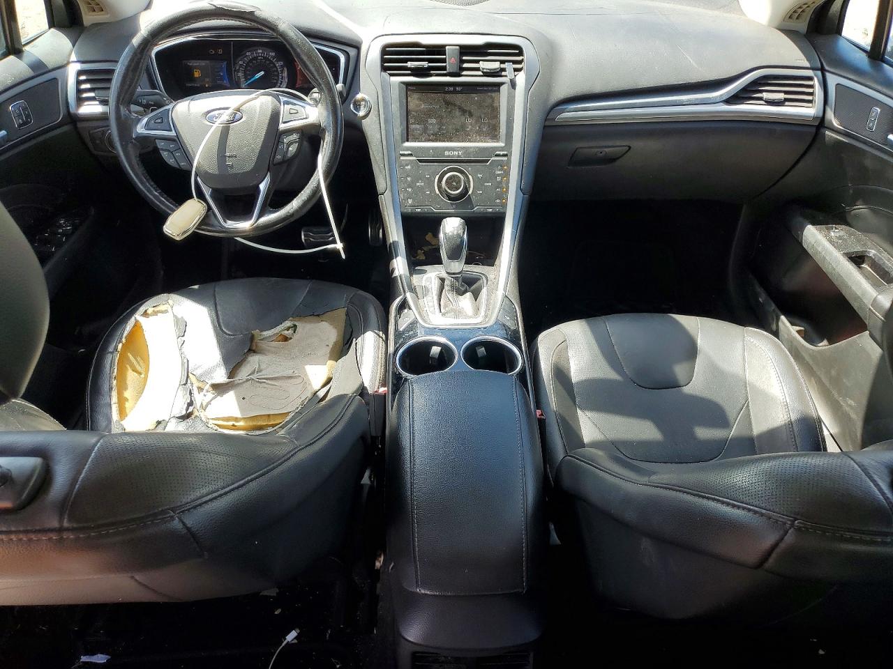 2013 Ford Fusion Titanium Black vin: 3FA6P0K91DR371584