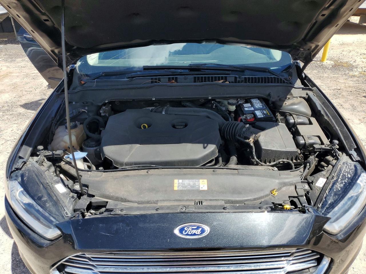 2013 Ford Fusion Titanium Black vin: 3FA6P0K91DR371584