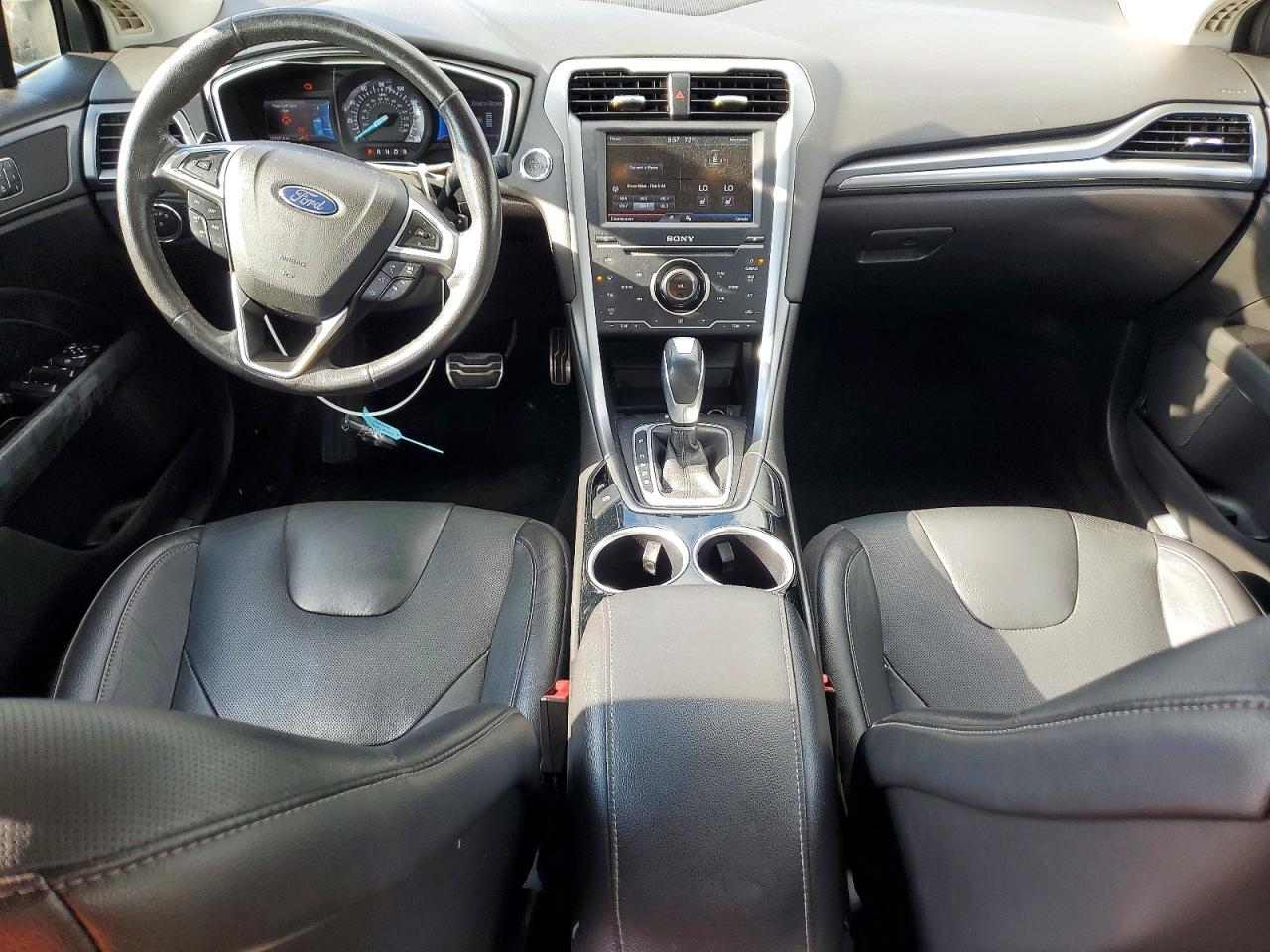 2014 Ford Fusion Titanium Gray vin: 3FA6P0K91ER123238