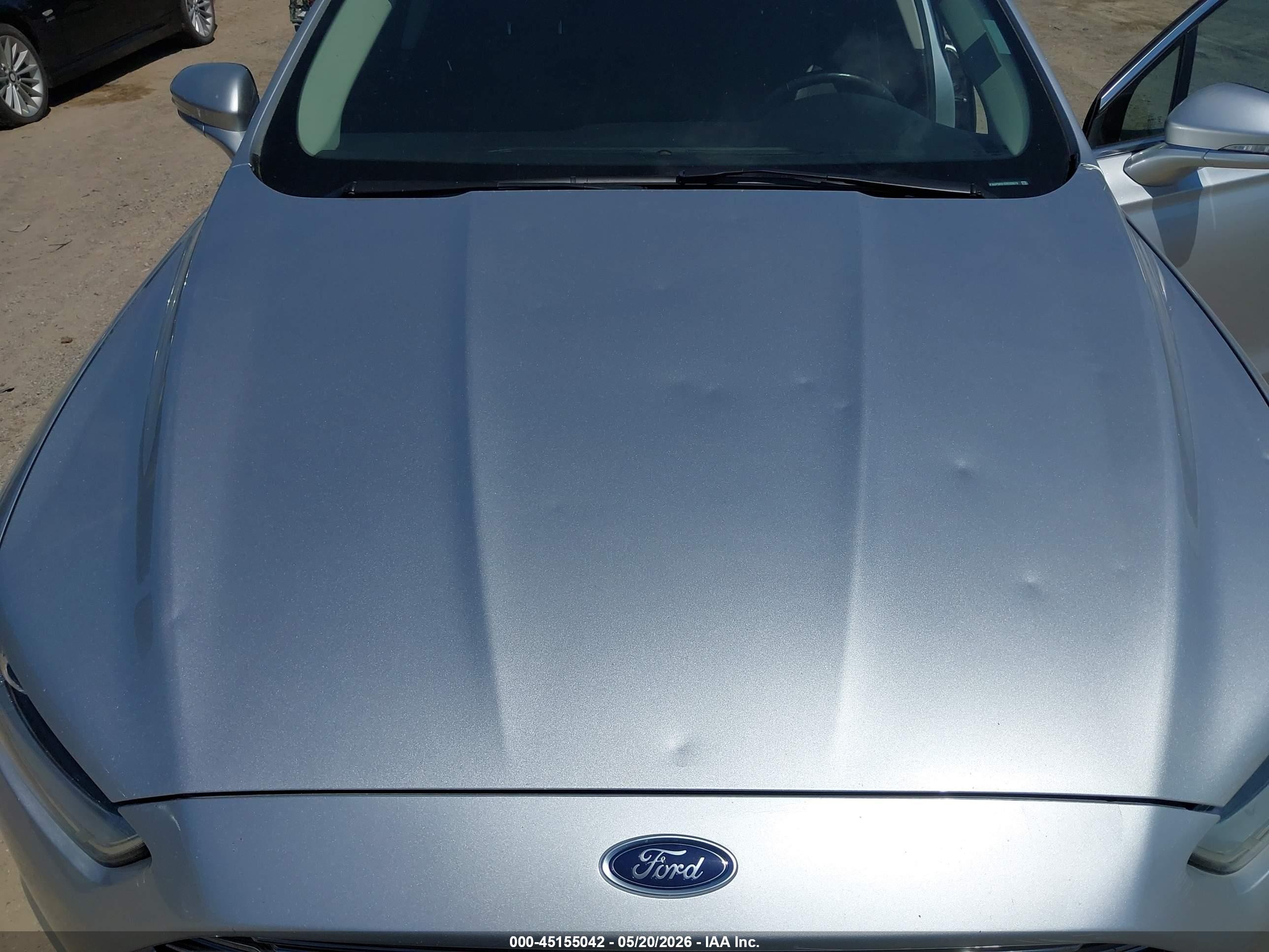 2014 Ford Fusion Titanium Silver vin: 3FA6P0K91ER283572