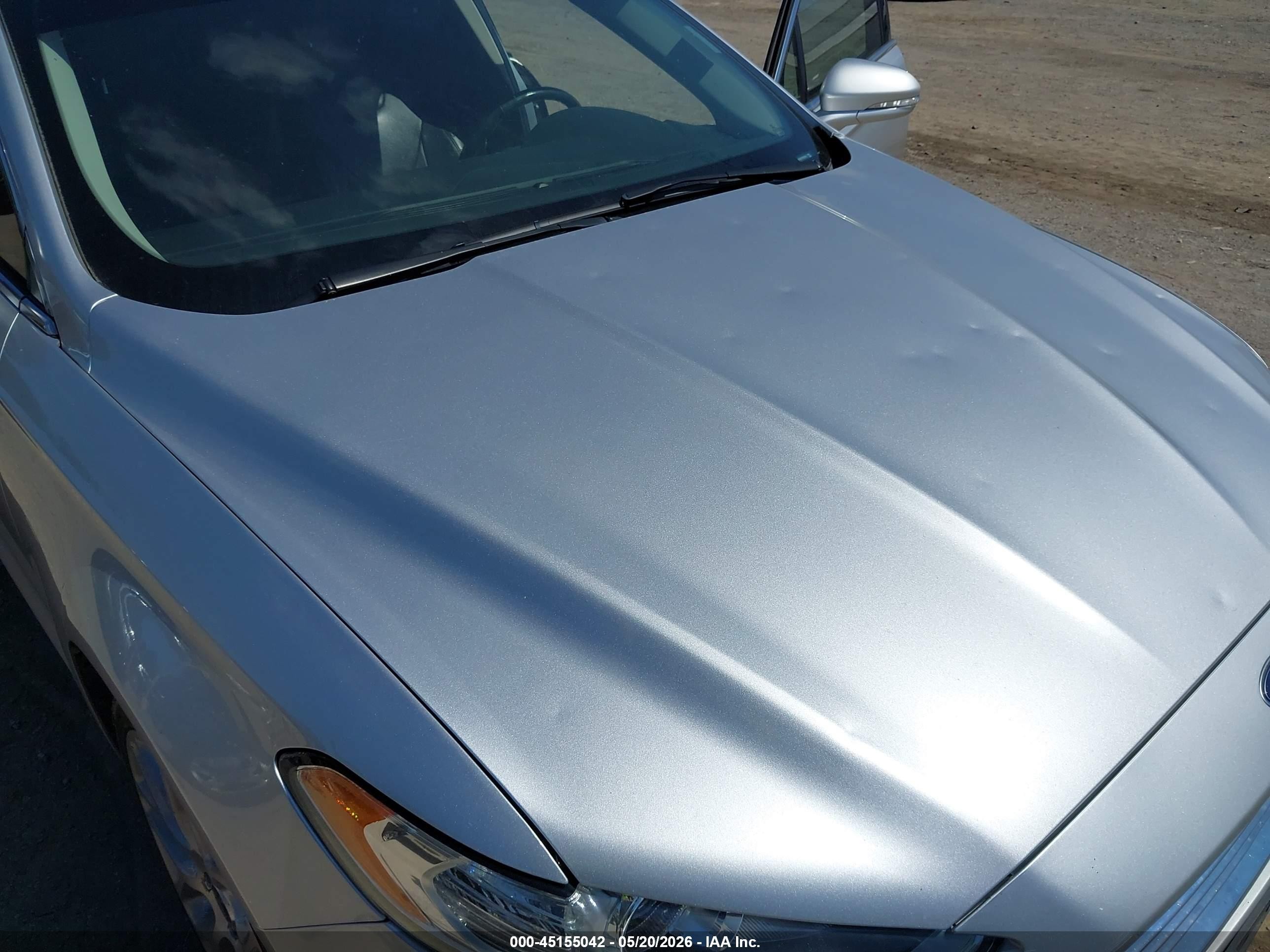 2014 Ford Fusion Titanium Silver vin: 3FA6P0K91ER283572