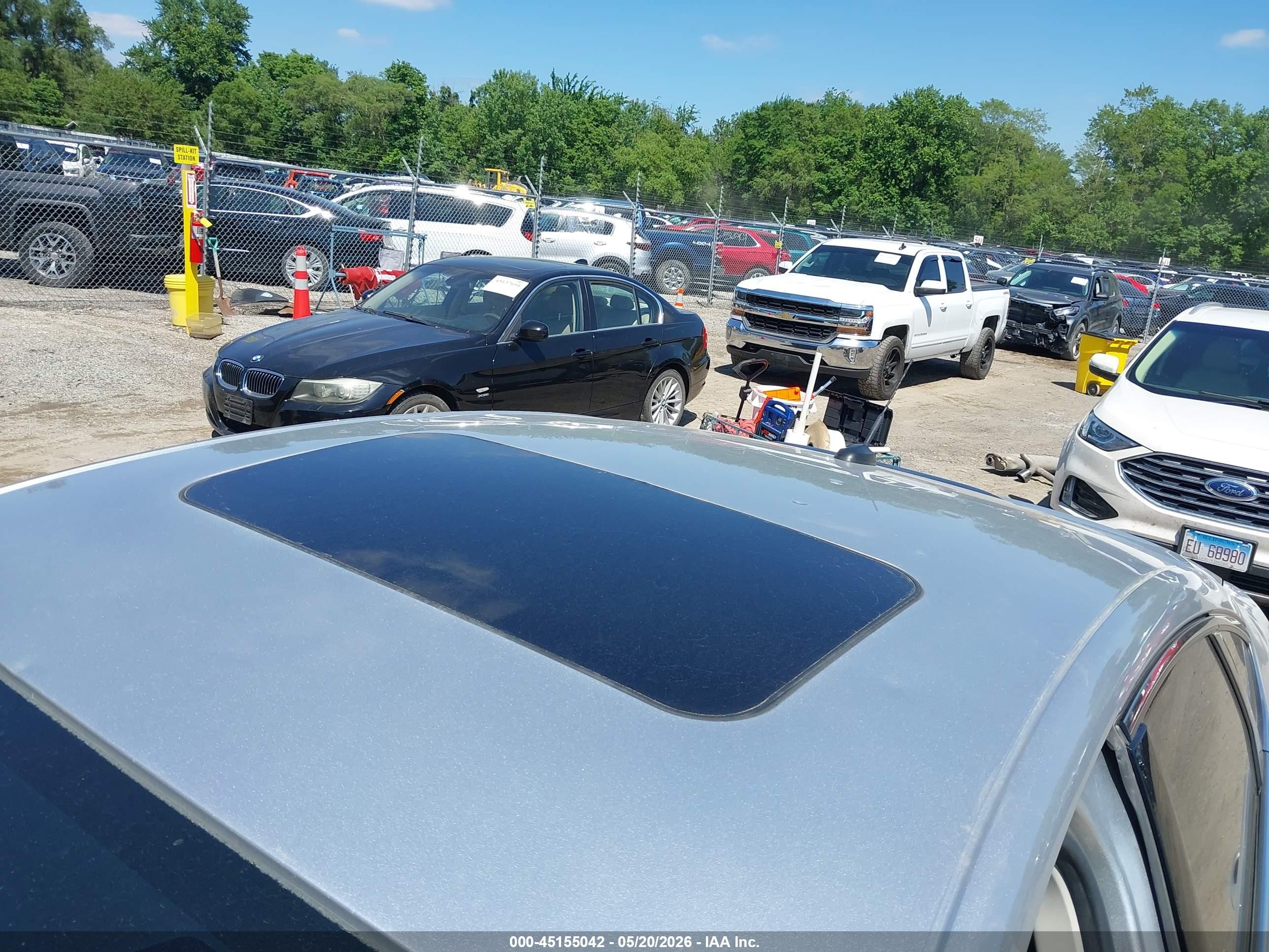 2014 Ford Fusion Titanium Silver vin: 3FA6P0K91ER283572