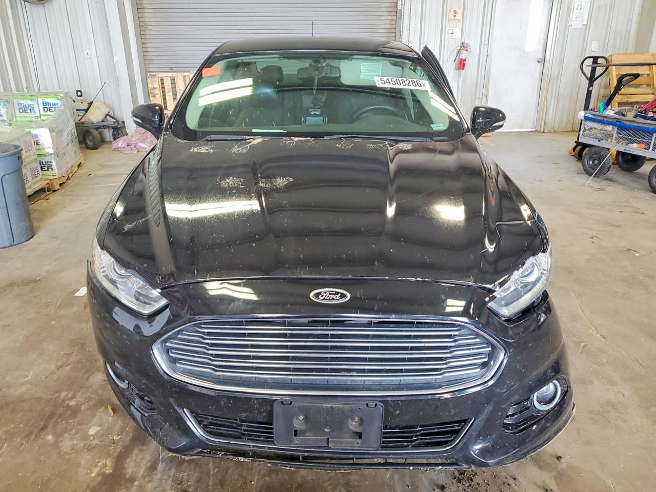 2014 Ford Fusion Titanium Black vin: 3FA6P0K91ER284558