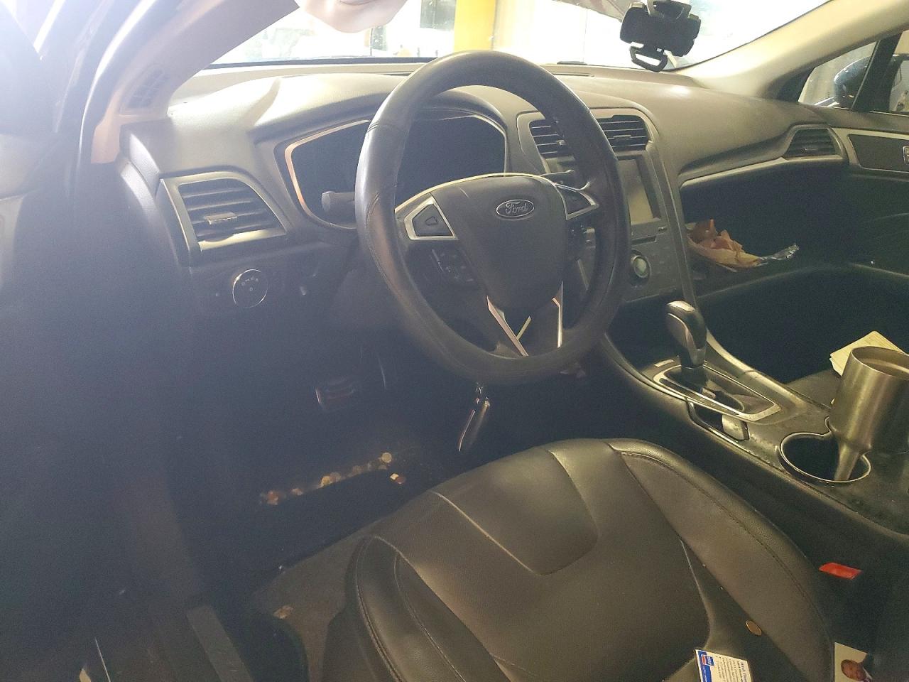 2014 Ford Fusion Titanium Black vin: 3FA6P0K91ER284558