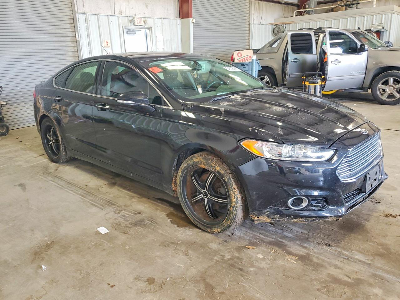 2014 Ford Fusion Titanium Black vin: 3FA6P0K91ER284558