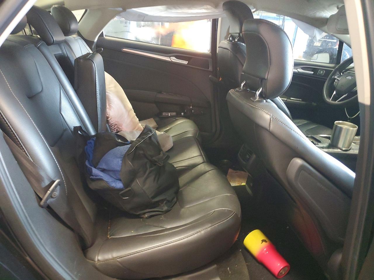 2014 Ford Fusion Titanium Black vin: 3FA6P0K91ER284558