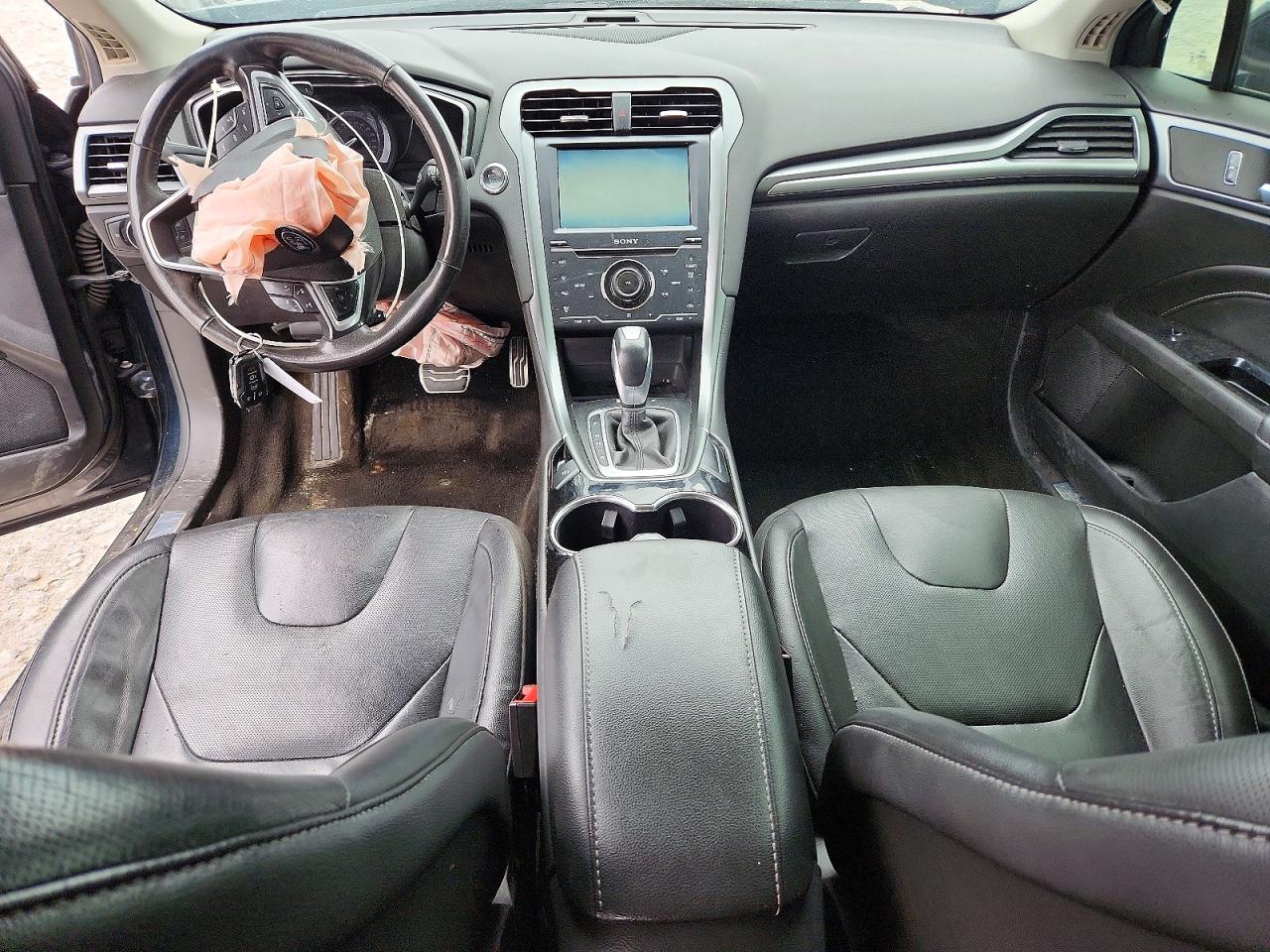 2014 Ford Fusion Titanium Black vin: 3FA6P0K91ER290635