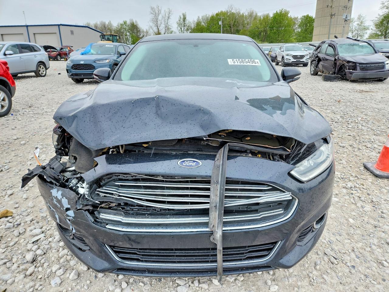 2014 Ford Fusion Titanium Black vin: 3FA6P0K91ER290635