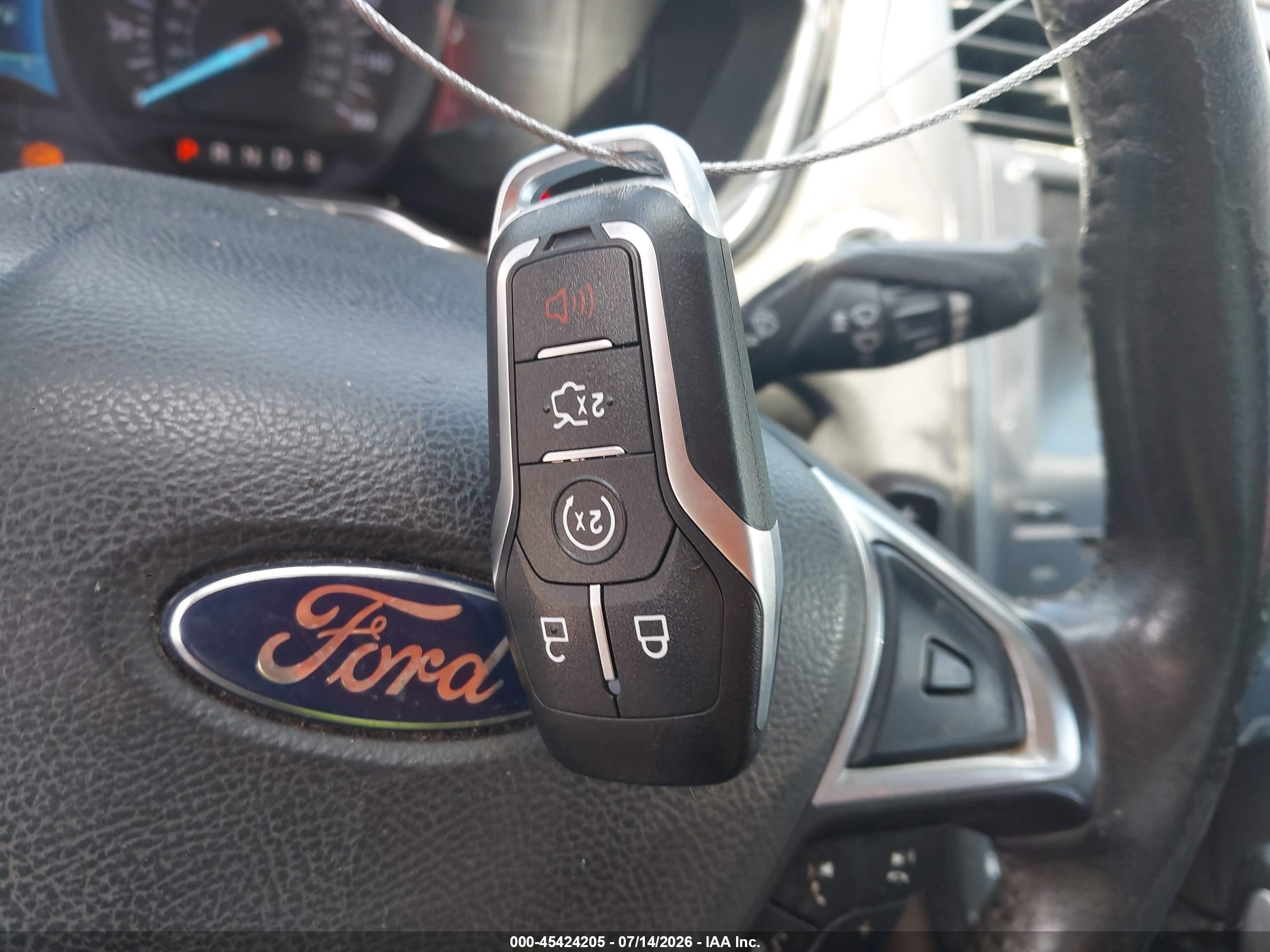 2014 Ford Fusion Titanium Черный vin: 3FA6P0K91ER308521