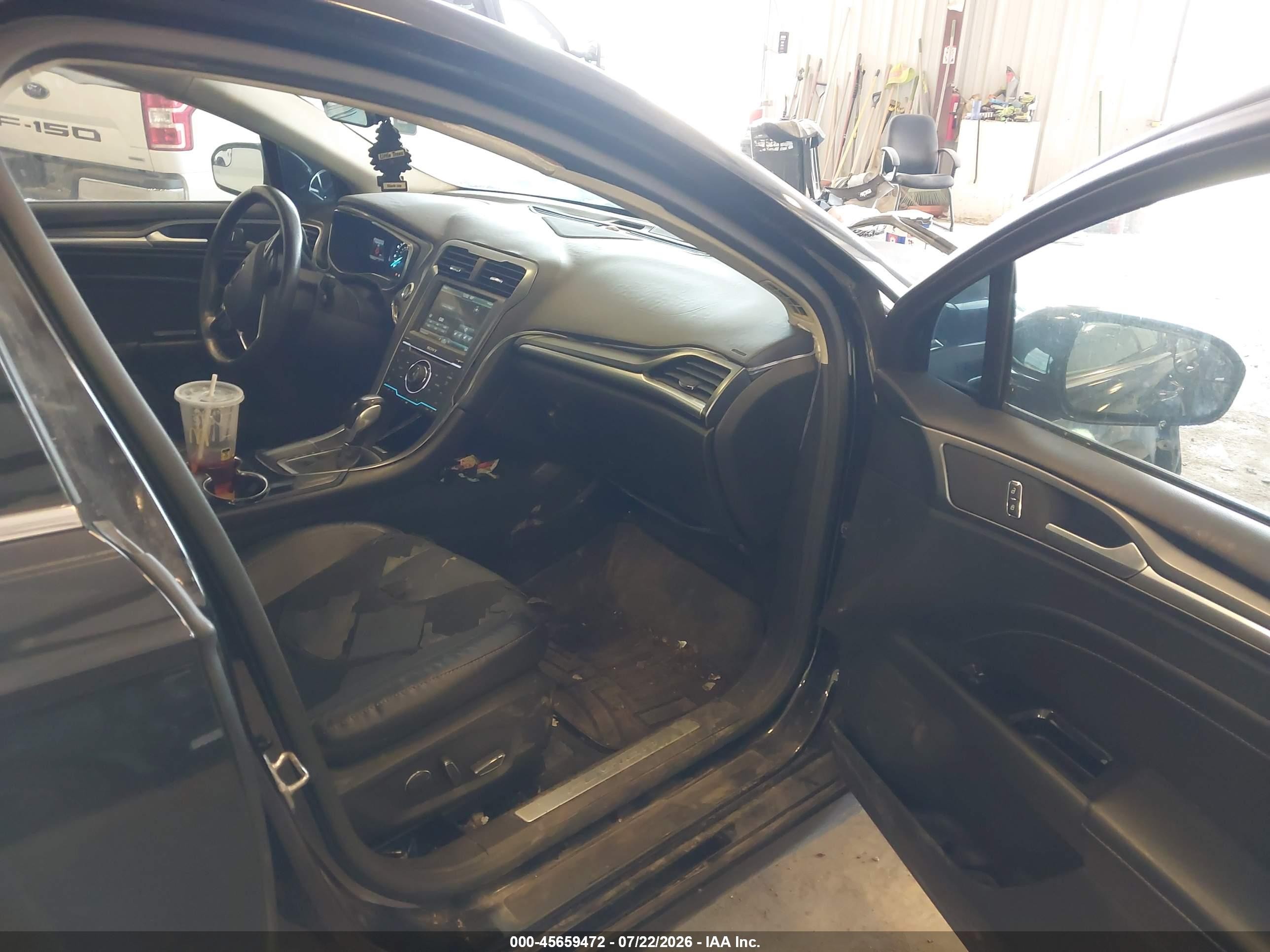 2015 Ford Fusion Titanium Black vin: 3FA6P0K91FR102147