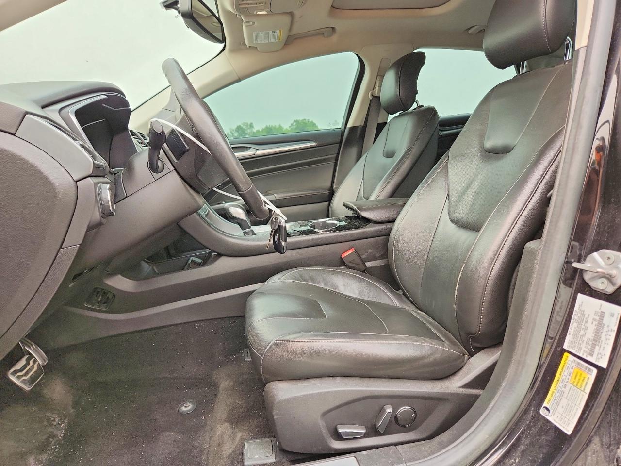 2015 Ford Fusion Titanium Black vin: 3FA6P0K91FR109048