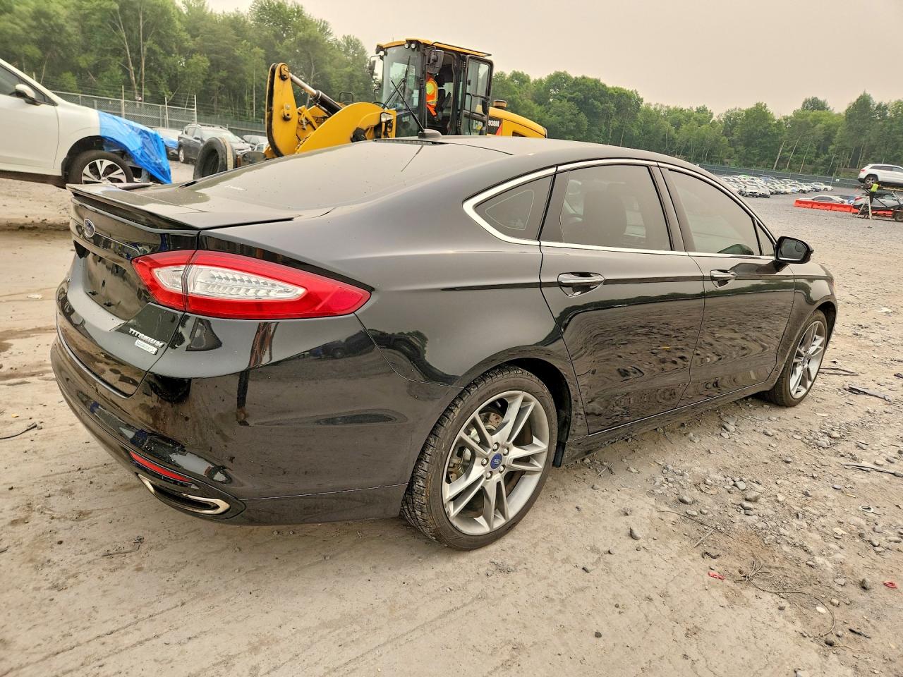 2015 Ford Fusion Titanium Black vin: 3FA6P0K91FR109048