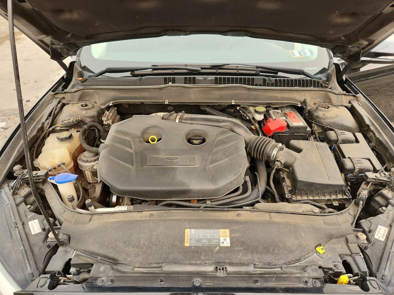 2015 Ford Fusion Titanium Black vin: 3FA6P0K91FR109048