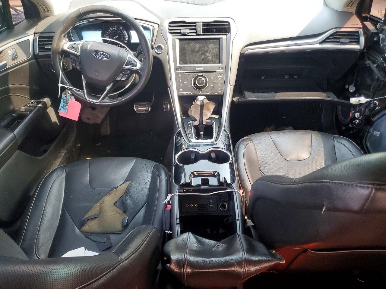 2015 Ford Fusion Titanium Black vin: 3FA6P0K91FR115903