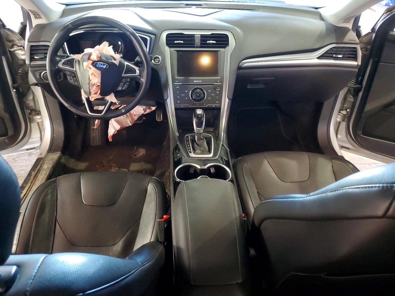 2015 Ford Fusion Titanium Silver vin: 3FA6P0K91FR173218