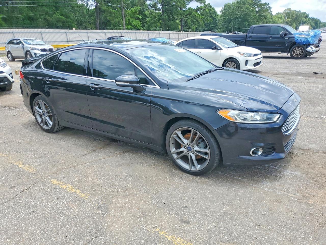 2015 Ford Fusion Titanium Black vin: 3FA6P0K91FR189905