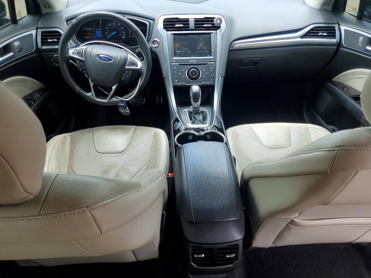 2015 Ford Fusion Titanium Black vin: 3FA6P0K91FR189905