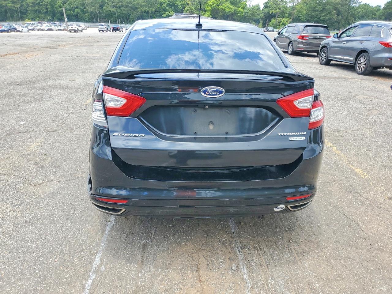 2015 Ford Fusion Titanium Black vin: 3FA6P0K91FR189905