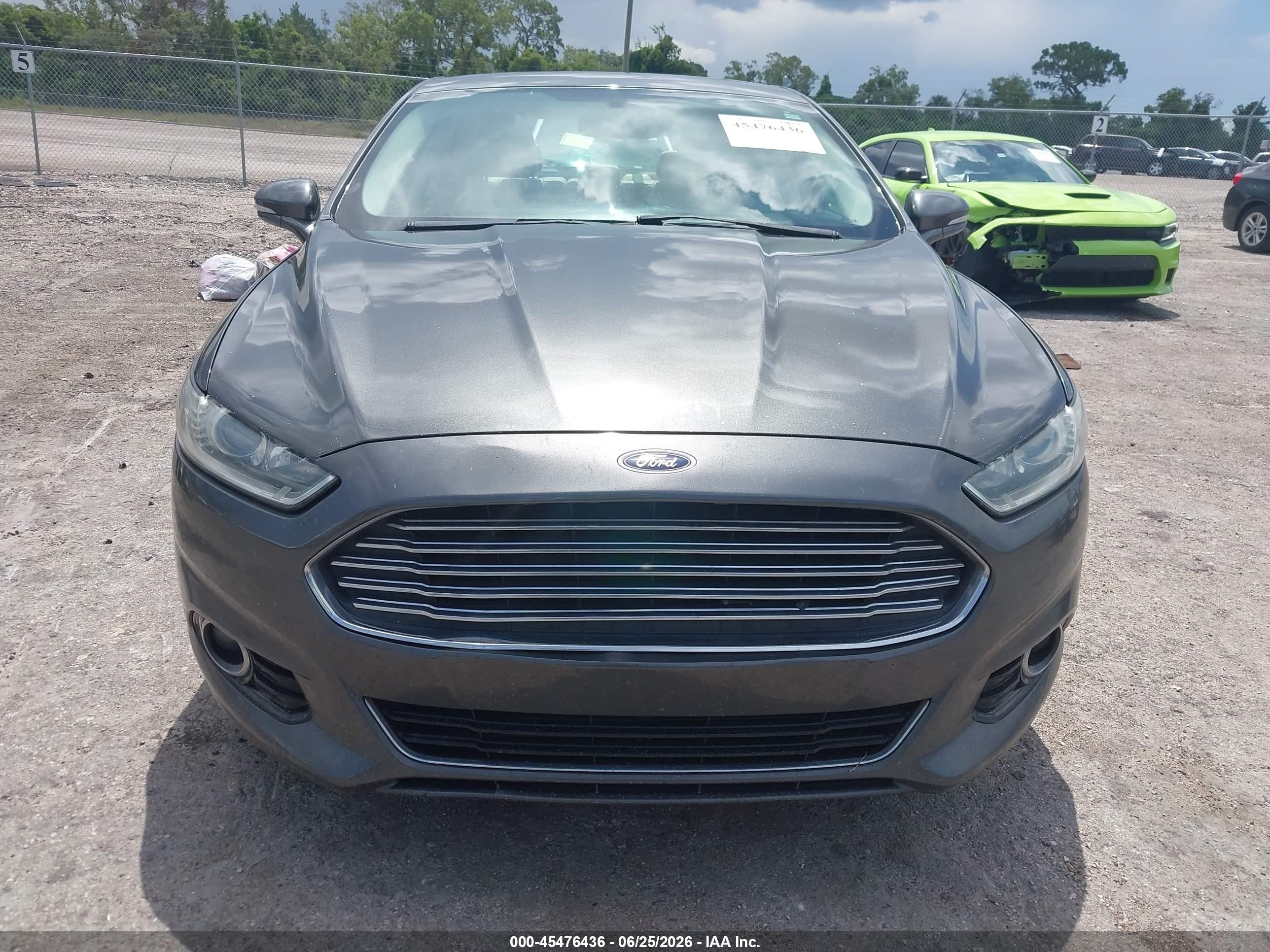 2015 Ford Fusion Titanium Gray vin: 3FA6P0K91FR227486