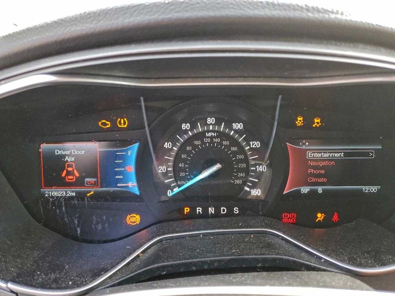 2015 Ford Fusion Titanium White vin: 3FA6P0K91FR273741