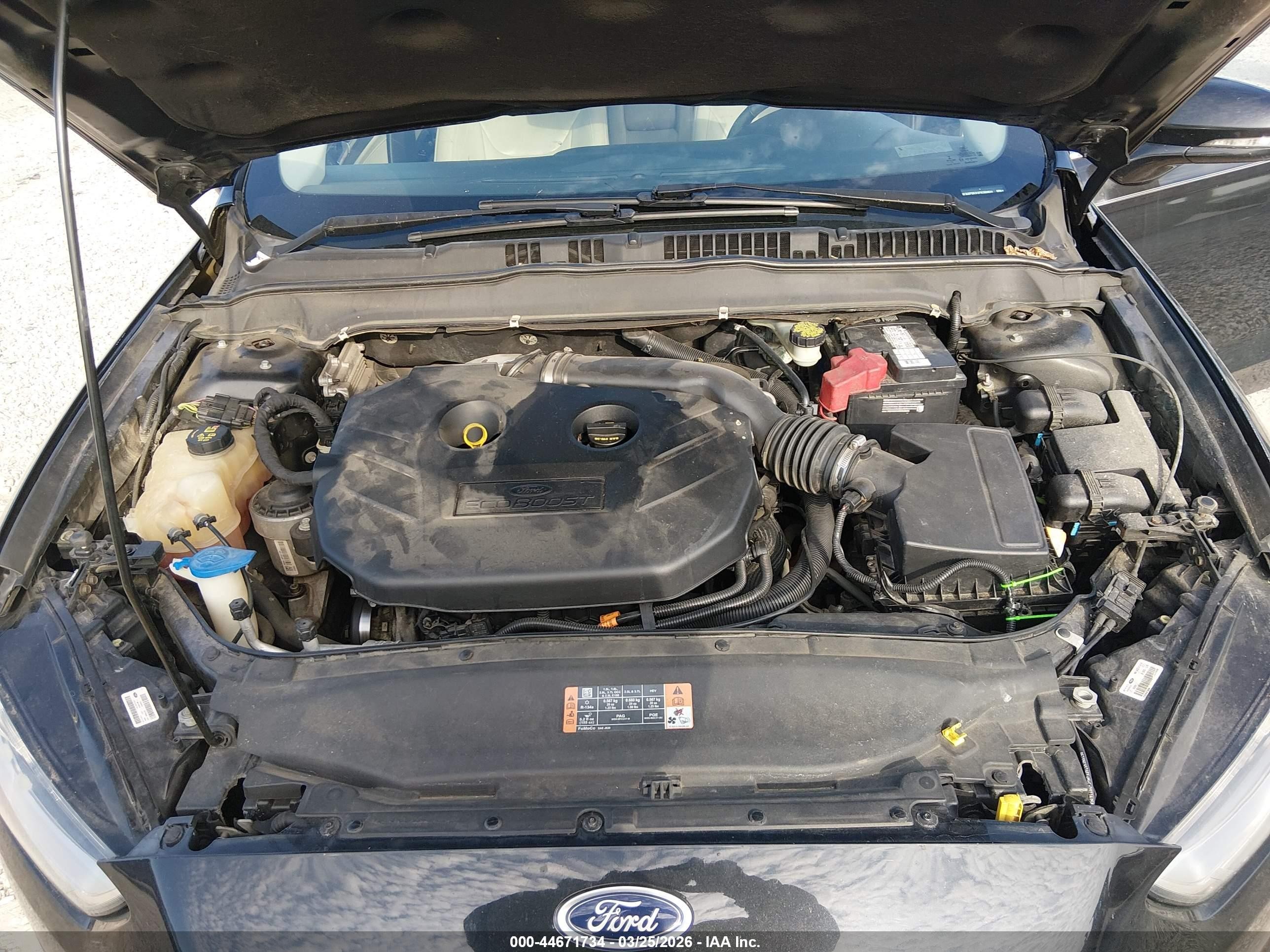 2015 Ford Fusion Titanium Black vin: 3FA6P0K91FR309931