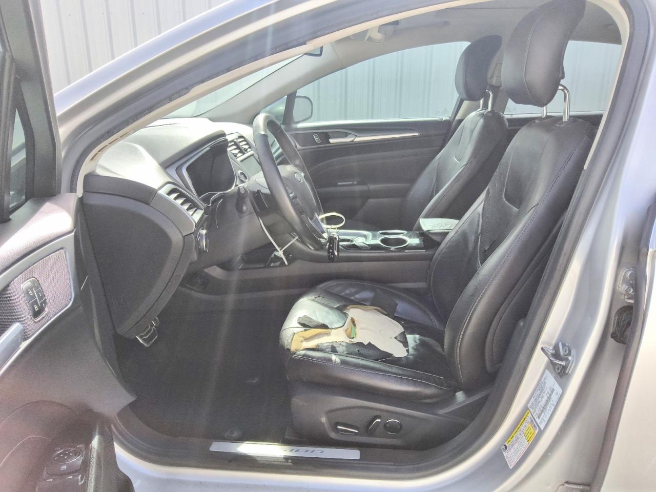 2013 Ford Fusion Titanium Серебряный vin: 3FA6P0K92DR138345