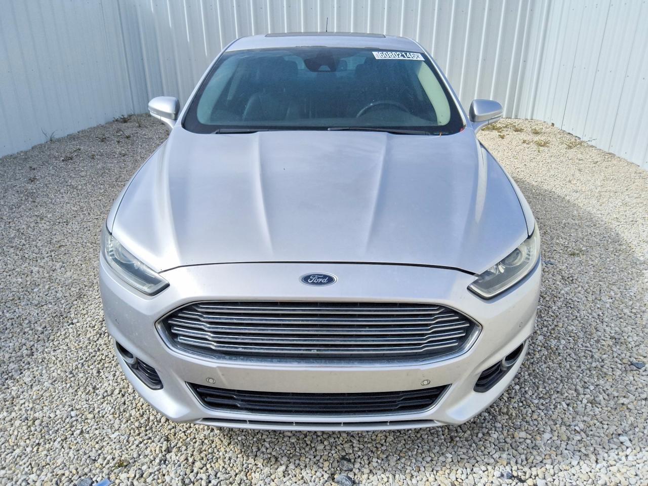 2013 Ford Fusion Titanium Серебряный vin: 3FA6P0K92DR138345