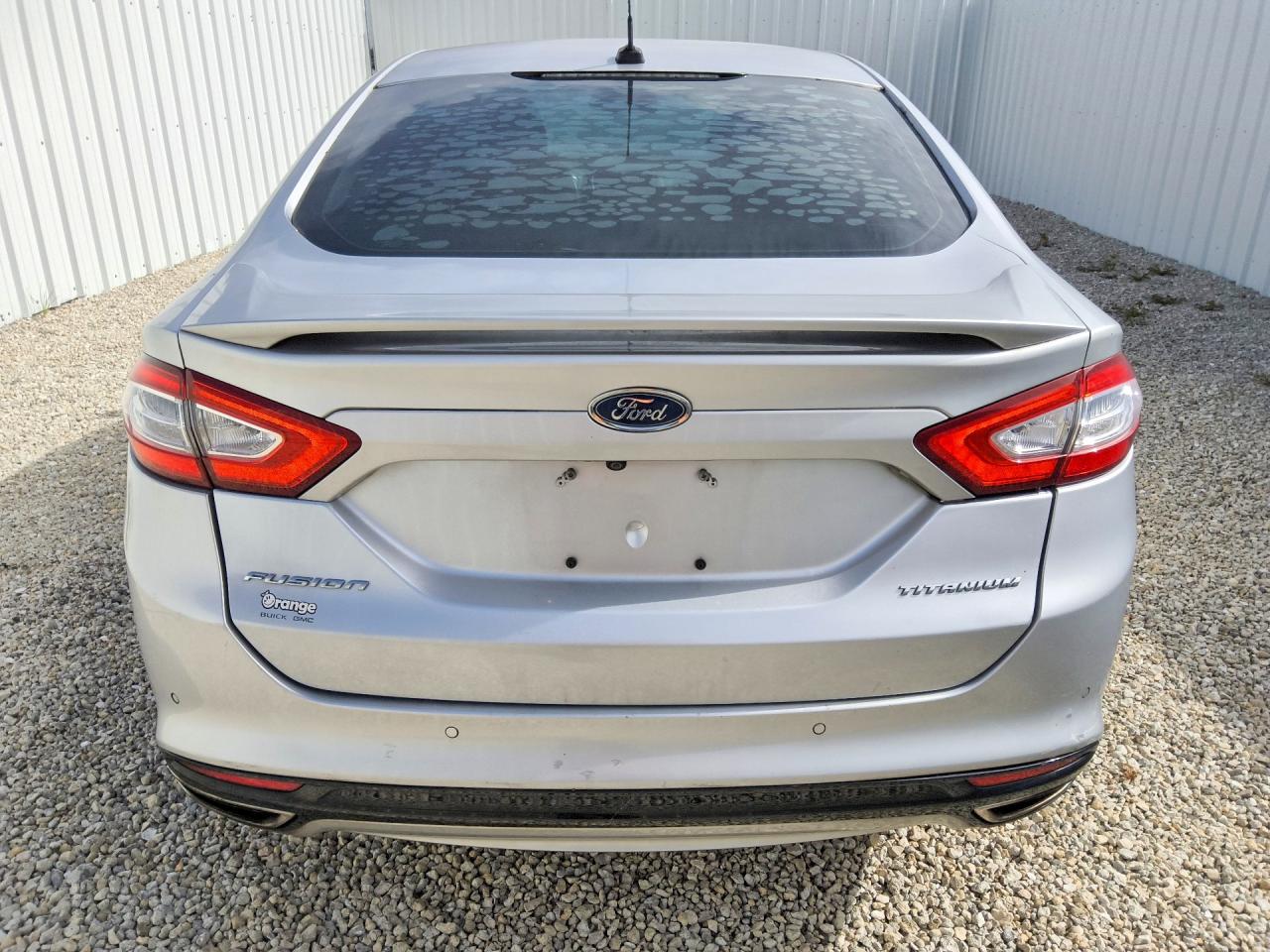 2013 Ford Fusion Titanium Серебряный vin: 3FA6P0K92DR138345