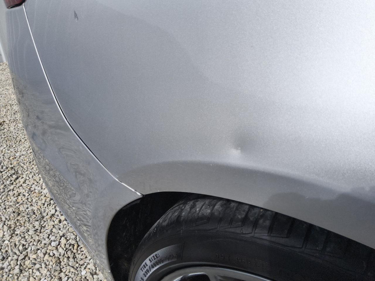 2013 Ford Fusion Titanium Серебряный vin: 3FA6P0K92DR138345 Damage: Right Qtr Panel, Dent(S) W/ Paint Dmg, 1/8 To 1/2 Inch