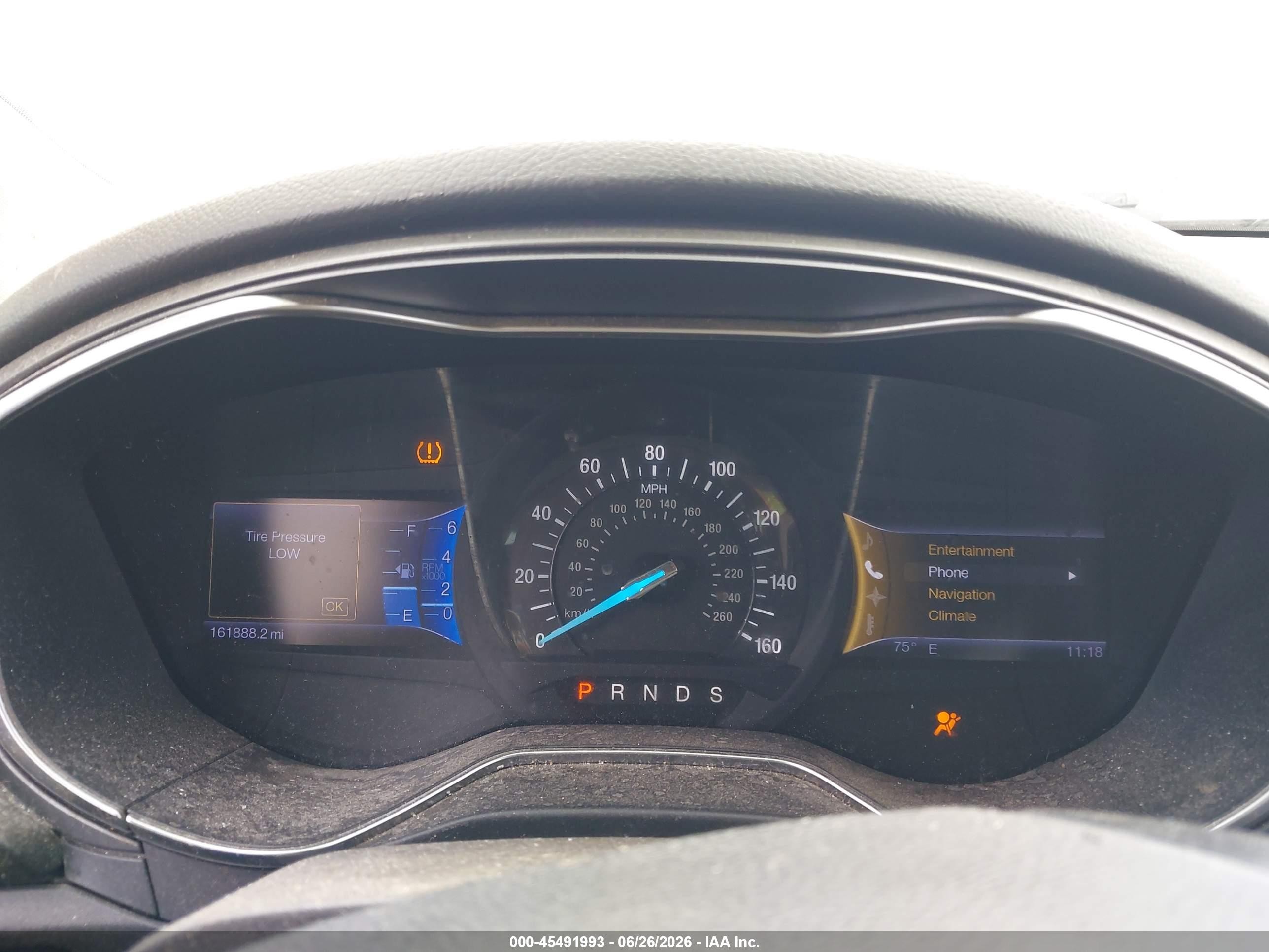 2013 Ford Fusion Titanium Black vin: 3FA6P0K92DR168722