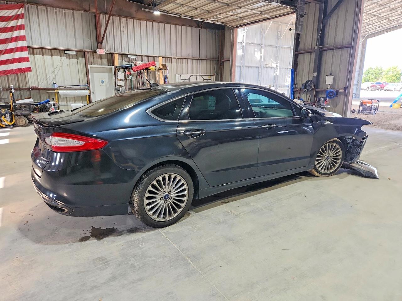 2013 Ford Fusion Black vin: 3FA6P0K92DR281683