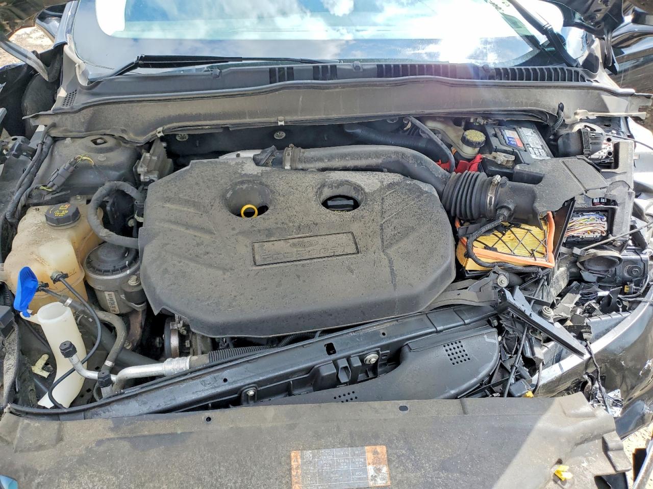 2014 Ford Fusion Titanium Black vin: 3FA6P0K92ER211361