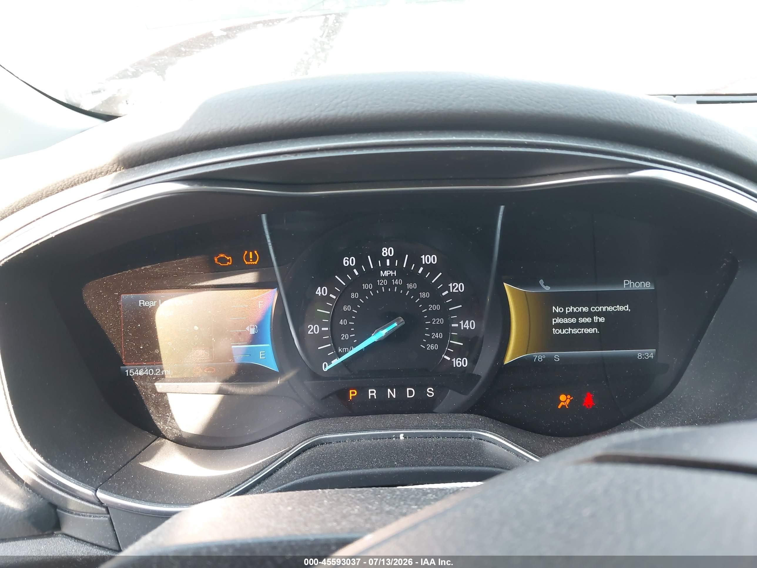 2014 Ford Fusion Titanium Orange vin: 3FA6P0K92ER378240