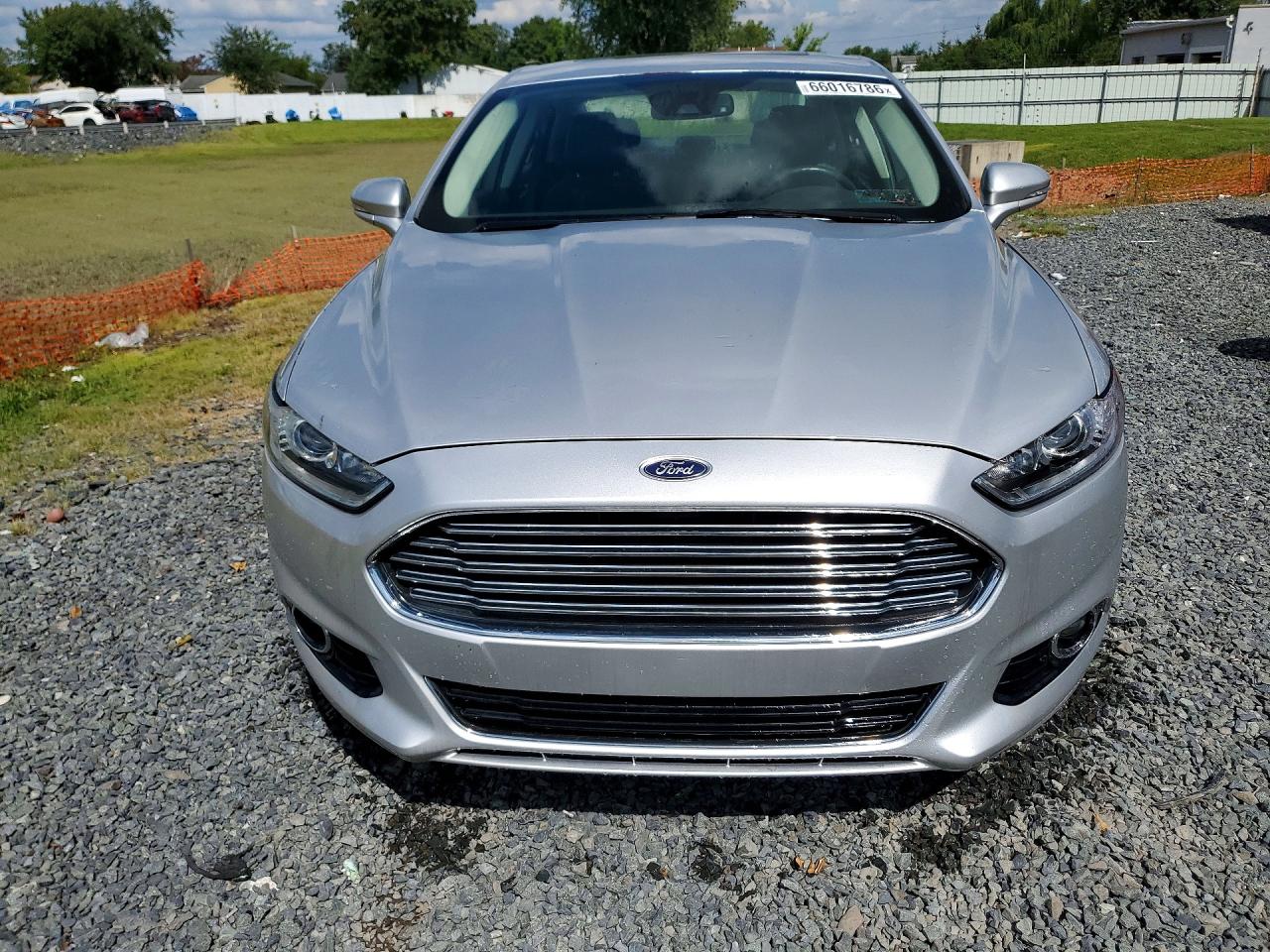 2015 Ford Fusion Titanium Silver vin: 3FA6P0K92FR141264