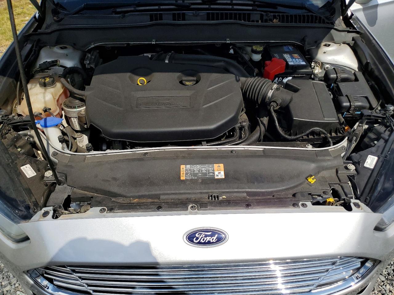 2015 Ford Fusion Titanium Silver vin: 3FA6P0K92FR141264